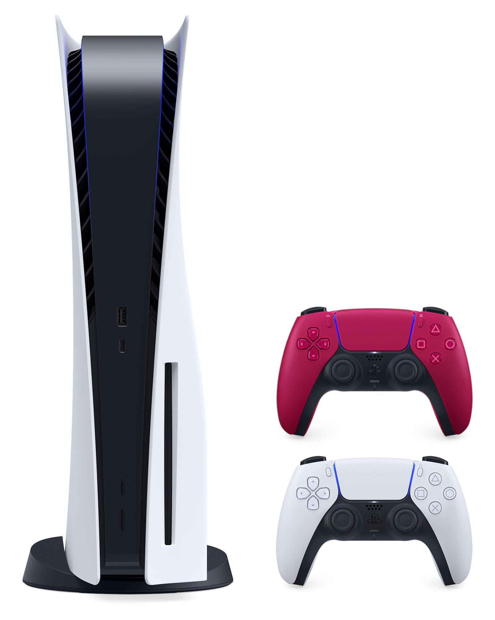 Mytrix PlayStation_PS5 Gaming Console Disc Drive Version AMD Ryzen CPU 825GB PCIe Gen 4 NVNe SSD with Cosmic Red & White Wireless Controllers Mytrix Customized Full Body Skins - Phantom Cosmic Red Mytrix PlayStation_PS5 Gaming Console Disc Drive Version AMD Ryzen CPU 825GB PCIe Gen 4 NVNe SSD with Cosmic Red & White Wireless Controllers Mytrix Customized Full Body Skins - Phantom Cosmic Red